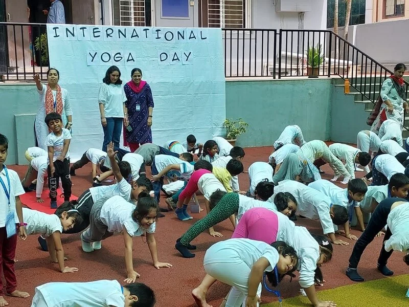 International Yoga Day 2022 | Best School in Hyderabad | Best CBSE School
