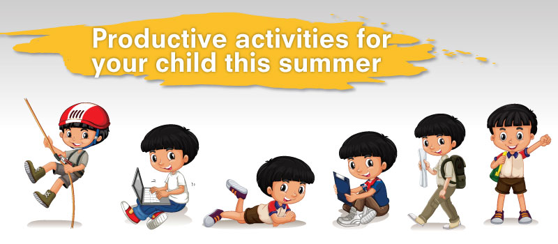 9 Productive activities for your child this summer