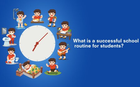 What is a successful school routine for students?