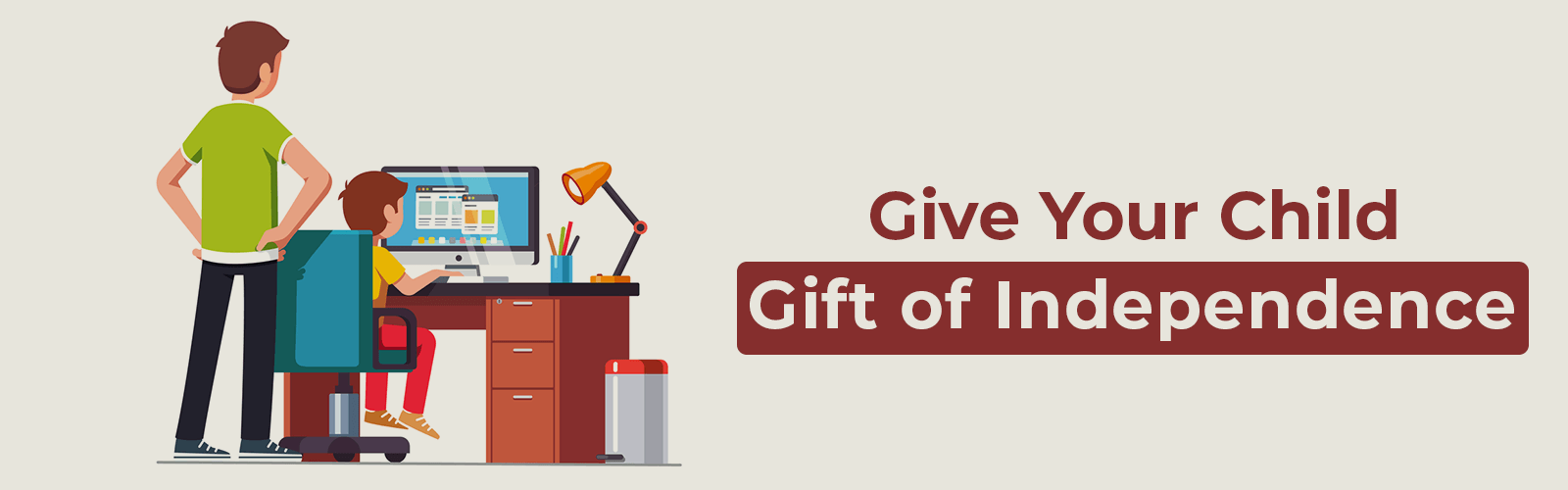 Give Your Child the Gift of Independence - CGR International School - Best School in Madhapur / Hyderabad