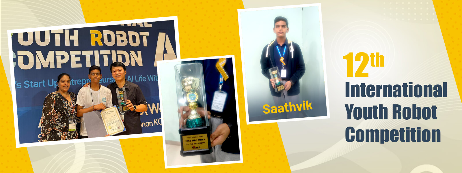12th International Youth Robot Competition - CGR International School - Best School in Madhapur / Hyderabad