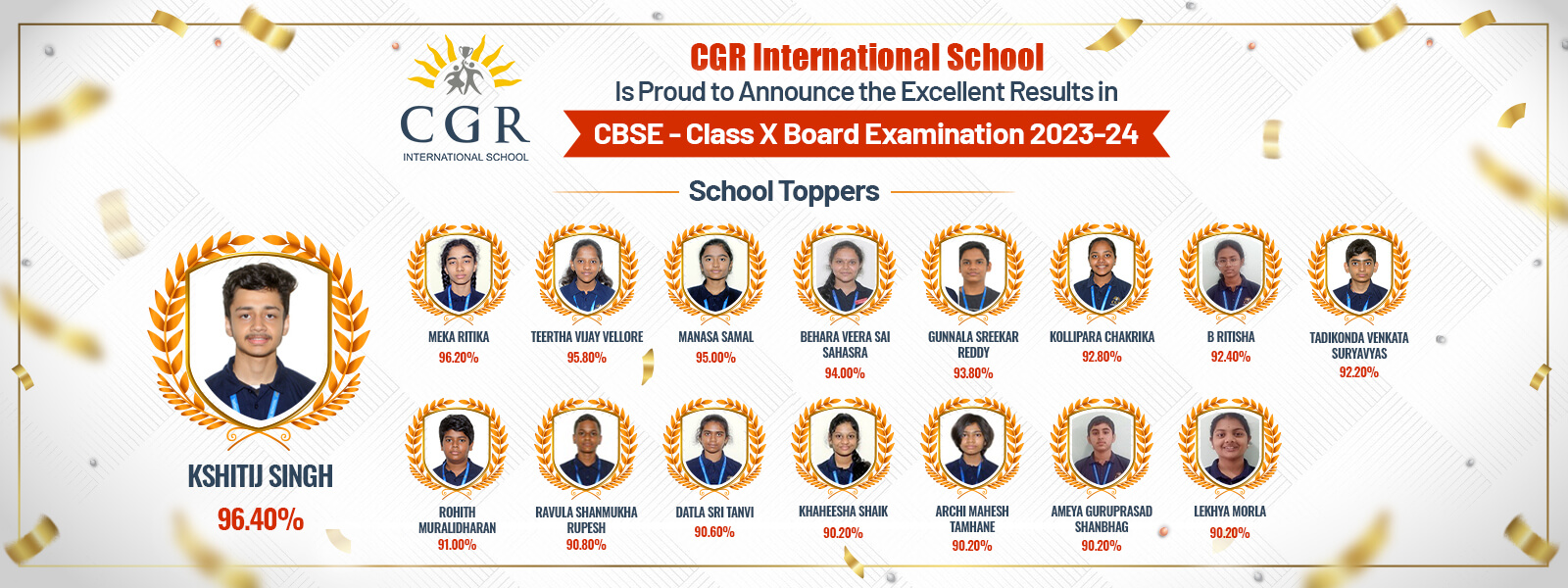 Congratulations-for-Students-Banner - CGR International School - Best School in Madhapur / Hyderabad