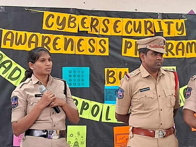 Cyber Security Awareness Program 2023 - CGR International School - Top School in Madhapur / Hyderabad