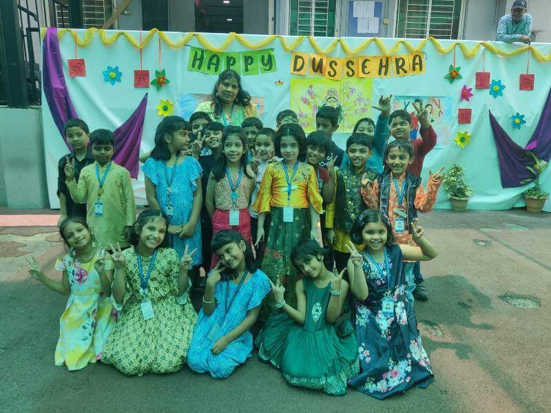 Dussehra Celebration - 2023 | Top School in Hyderabad | Best CBSE School