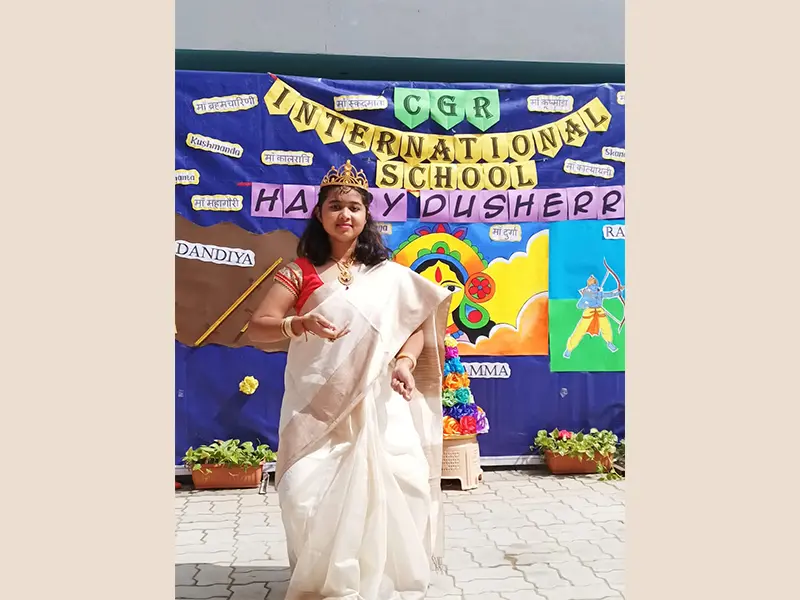 Dussehra Celebrations 2022 - CGR International School - Best School in Madhapur / Hyderabad