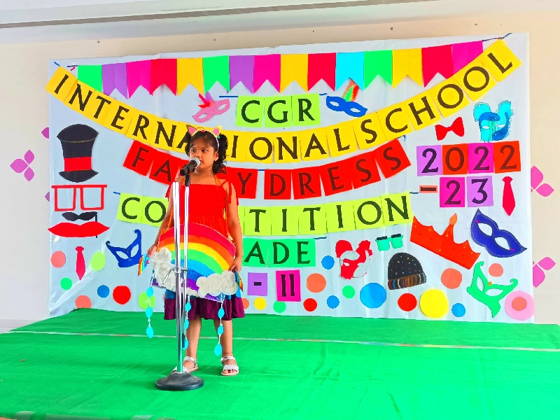 Fancy Dress Competition 2022 | CGR International School | Top School on Madhapur