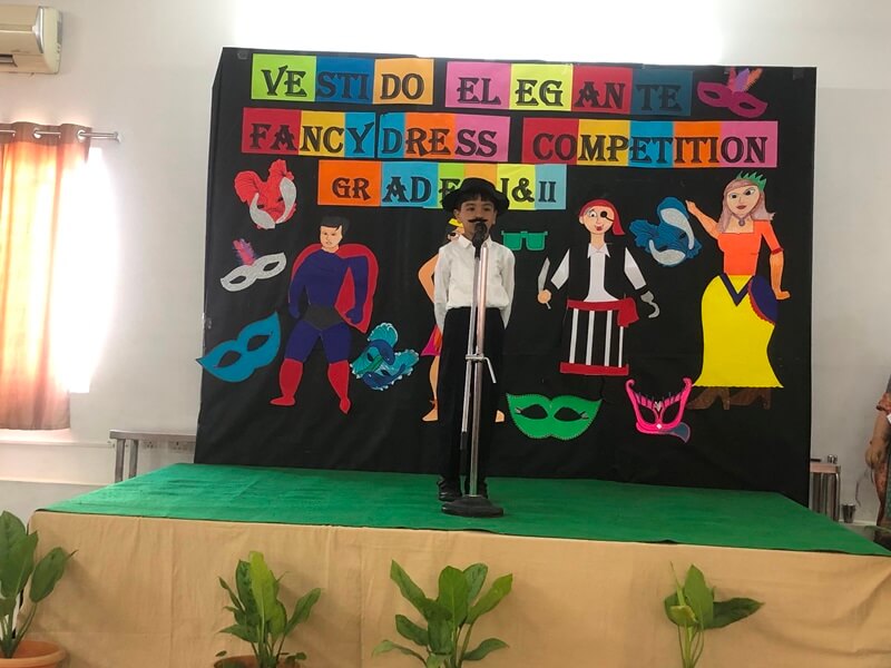 Fancy dress compitition held - St Ann's P U College