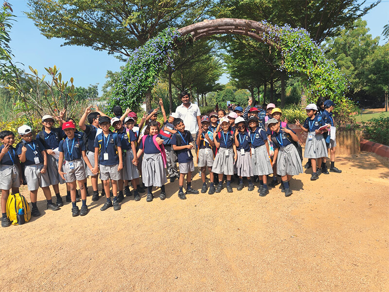 Field Trip - Botanical Garden - Grade 4 | Top School in Hyderabad | Best CBSE School