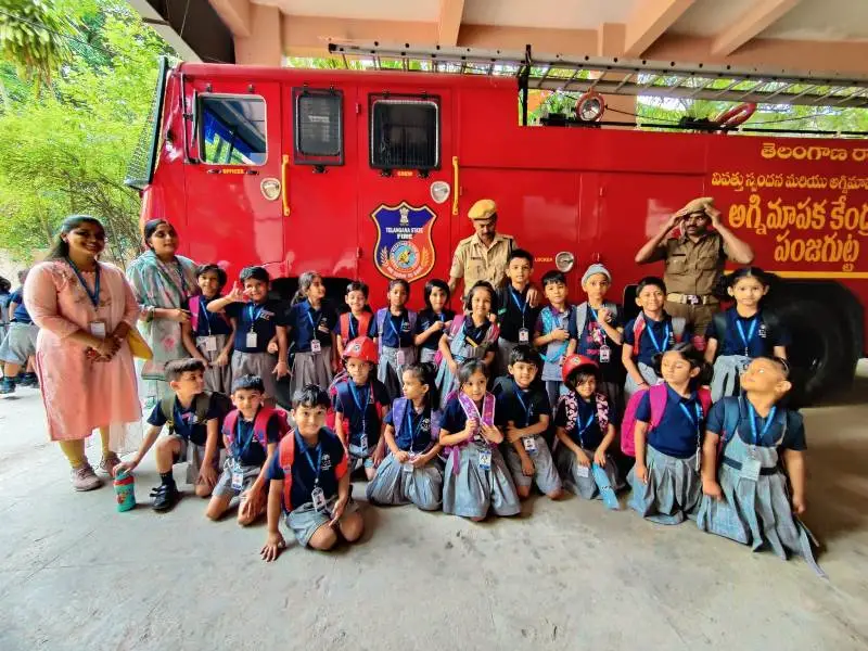 Field Trip to Fire Station (Grades 1 & 2) | Top School in Hyderabad | Best CBSE School