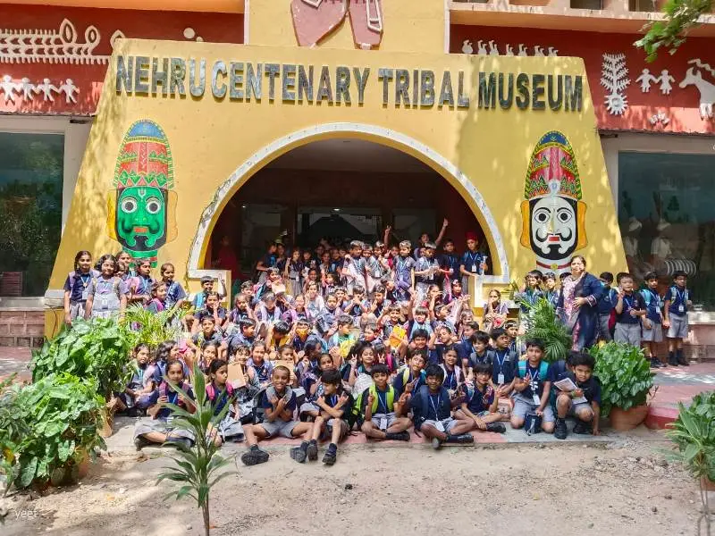 Field Trip to the Nehru Tribal Museum (Grade 3) - CGR International School - Best School in Madhapur / Hyderabad