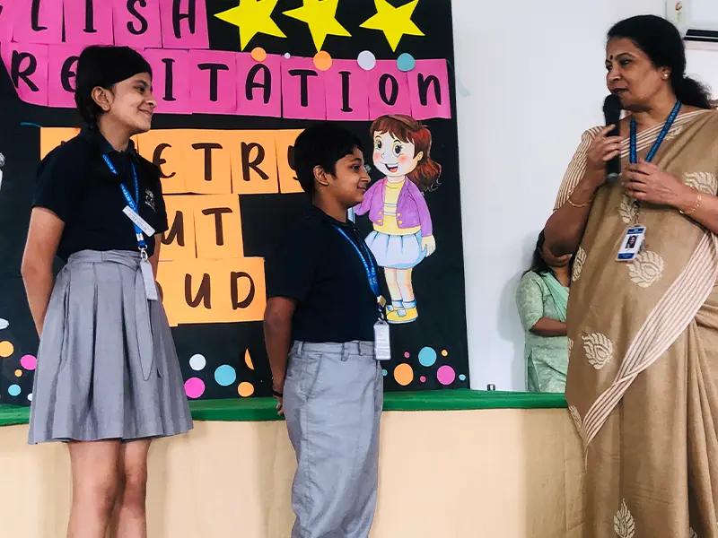 G-1 & 2 English Recitation Competition 2023 | Best School in Hyderabad | Best CBSE School