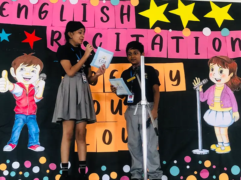 G-1 & 2 English Recitation Competition 2023 | Best School in Hyderabad | Best CBSE School