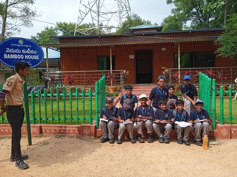Grade 6 - Botanical Gardens Field Trip 2022 - CGR International School - Best School in Madhapur / Hyderabad