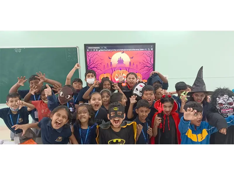 Halloween Celebrations 2022 - CGR International School - Best School in Madhapur / Hyderabad