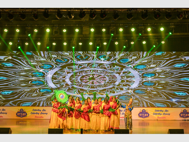 CGR INTERNATIONAL SCHOOL | Utsav 2023 Hands Krishna Dance | Top School in Hyderabad | Best CBSE School