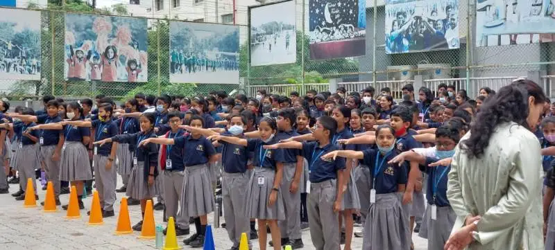 Hindi Diwas Celebration 2022 - CGR International School - Best School in Madhapur / Hyderabad