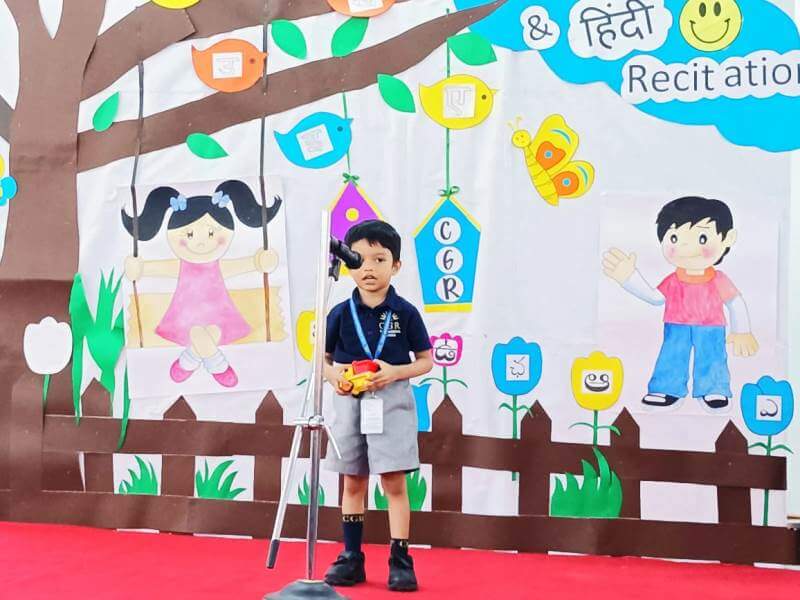 Hindi Recitation Activity (Pre Primary) | Top School in Hyderabad | Best CBSE School