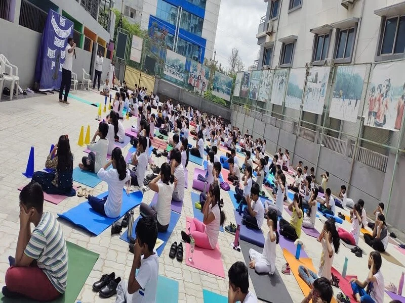 International Yoga Day 2022 | Best School in Hyderabad | Best CBSE School