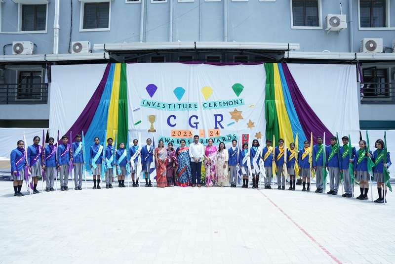 Investiture Ceremony 2023-2024 - CGR International School - Best School in Madhapur / Hyderabad