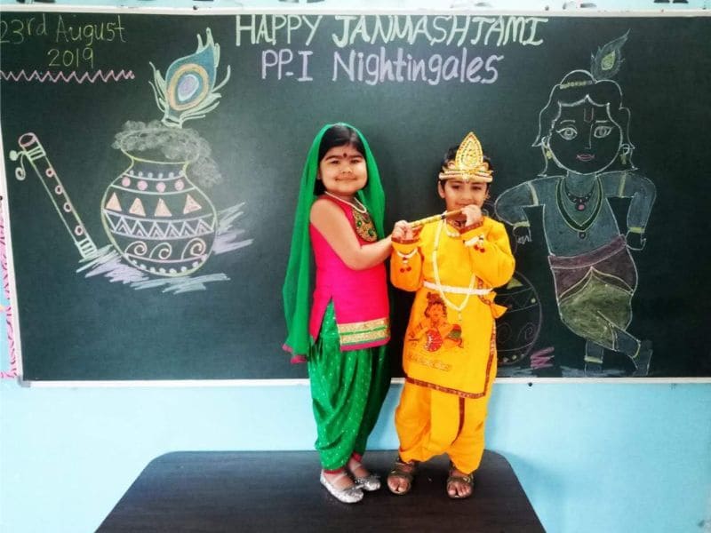 Krishna Janmashtami Gallery - CGR International School - Top School in Madhapur / Hyderabad