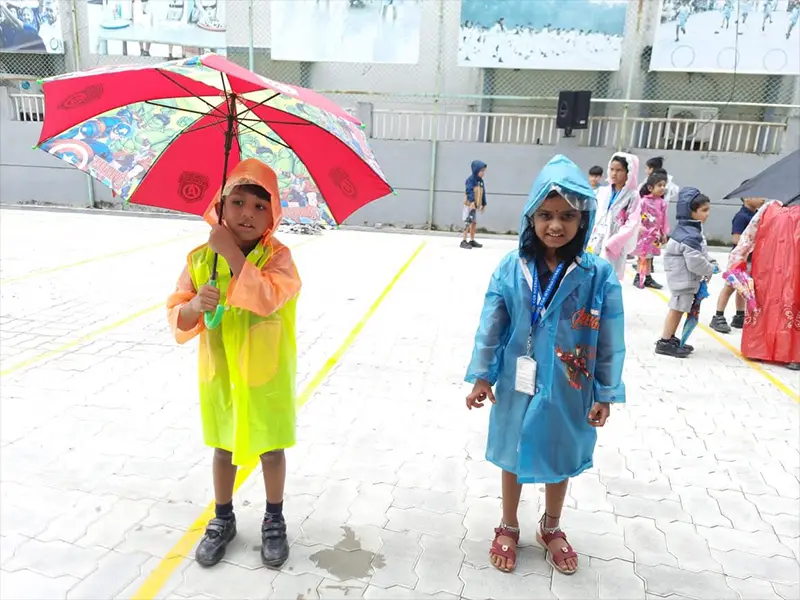 Rainy Day 2022 (Pre-Primary) - CGR International School - Top School in Madhapur / Hyderabad