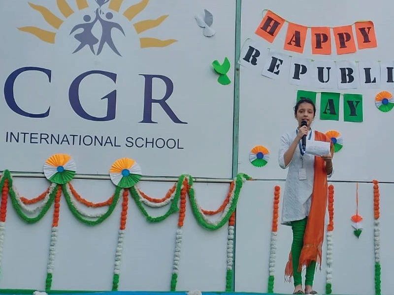 Republic Day Celebrations 2023 - CGR International School - Best School in Madhapur / Hyderabad