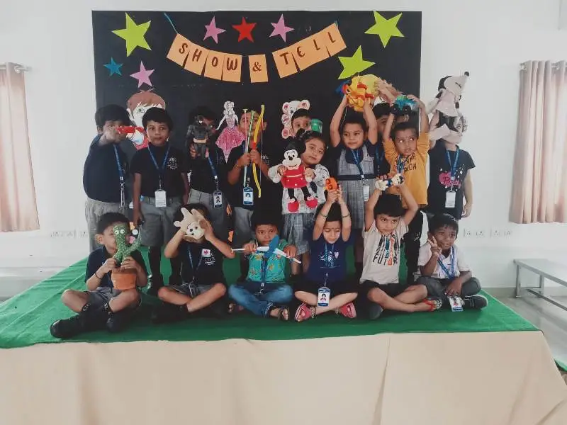 Show and Tell Activity (Pre-Primary) - CGR International School - Best School in Madhapur / Hyderabad