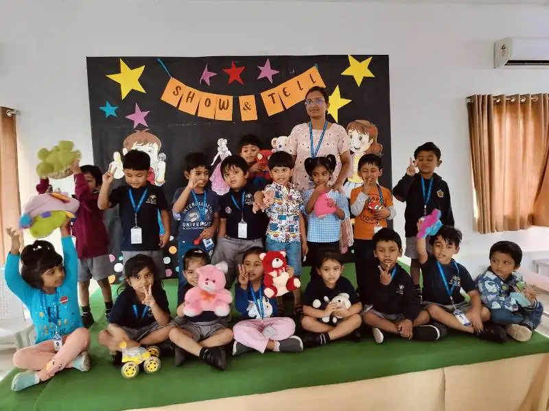 Show and Tell Activity (Pre-Primary) - CGR International School - Best School in Madhapur / Hyderabad