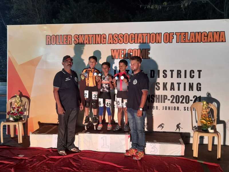 7th Inter-District Roller Skating Championship 2020-21 | Top School in Hyderabad | Best CBSE School