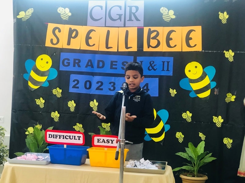 Spell Bee Competition (Grades I and II)| Top School in Hyderabad | Best CBSE School