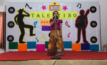 Talentino (Solo Singing/Dancing Competition): Grades I and II| Top School in Hyderabad | Best CBSE School