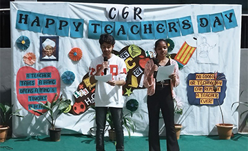 Teachers day 2023 - CGR International School - Best School in Madhapur / Hyderabad
