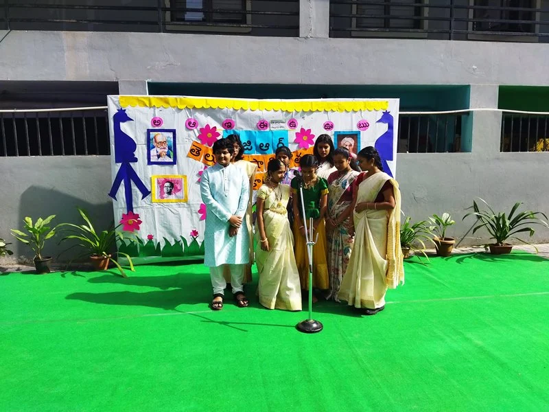 Telugu Divas Celebration - 2023 | Top School in Hyderabad | Best CBSE School