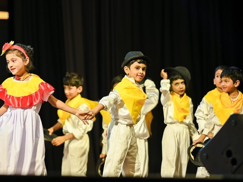 Utsav- 2023 Cumbian Dance (Colombia)| Top School in Hyderabad | Best CBSE School