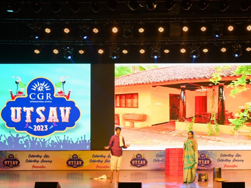 Utsav - 2023 Hindi Skit| Top School in Hyderabad | Best CBSE School