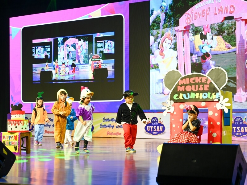 Utsav - 2023 Mickey & Minnie Dance| Top School in Hyderabad | Best CBSE School