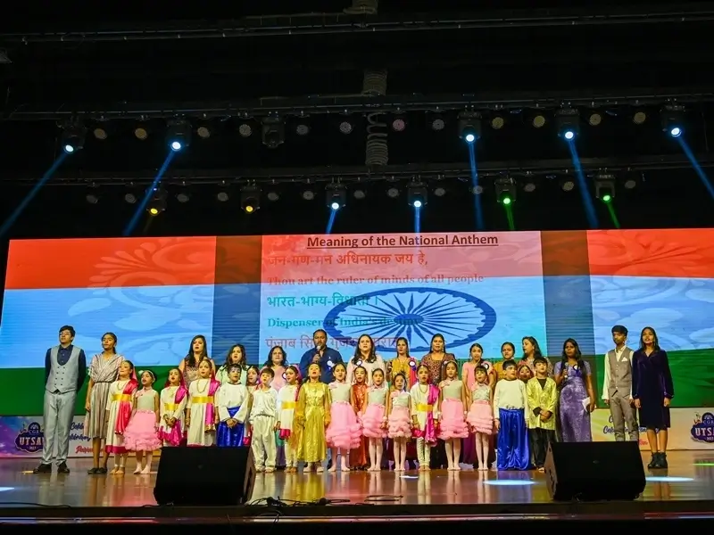 Utsav- 2023 National Anthem| Top School in Hyderabad | Best CBSE School