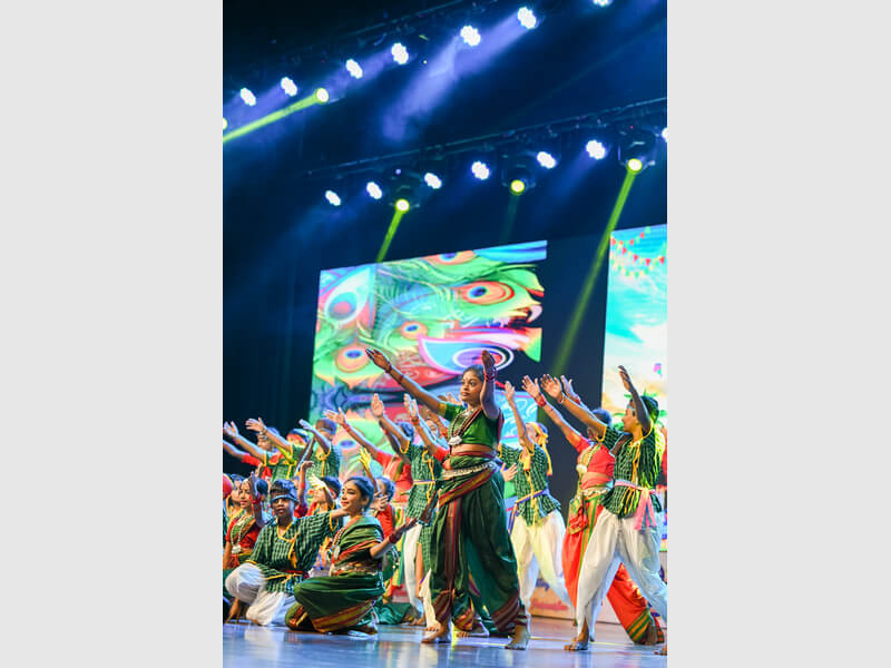 Utsav - 2023 Oaru Dance (Farmer Dance)| Top School in Hyderabad | Best CBSE School