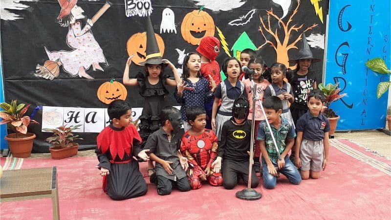 Halloween Celebration - CGR International School - Best School in Madhapur / Hyderabad