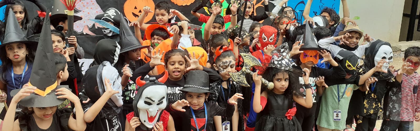 Halloween Celebration - CGR International School - Best School in Madhapur / Hyderabad