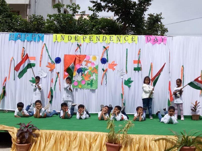Independence Day 2019 Gallery - CGR International School - Top School in Madhapur / Hyderabad