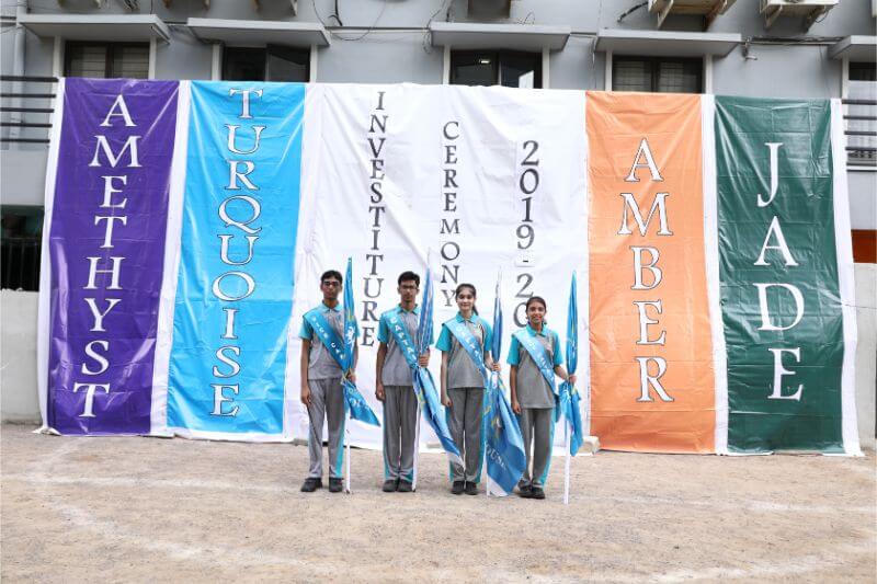 Investiture Ceremony 2019 Gallery - CGR International School - Best School in Madhapur / Hyderabad