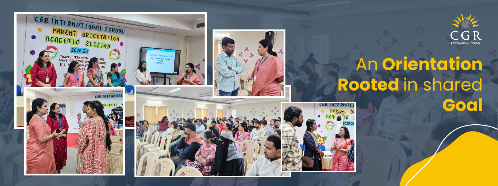 Parent Orientation Session (21st Jan) Academic Year 2025-26 - CGR International School - Best School in Madhapur / Hyderabad